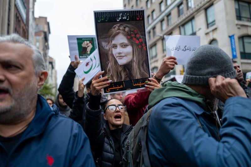 Mahsa Amini protests NYC