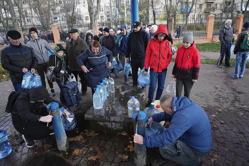  Public water pumps in Kyiv