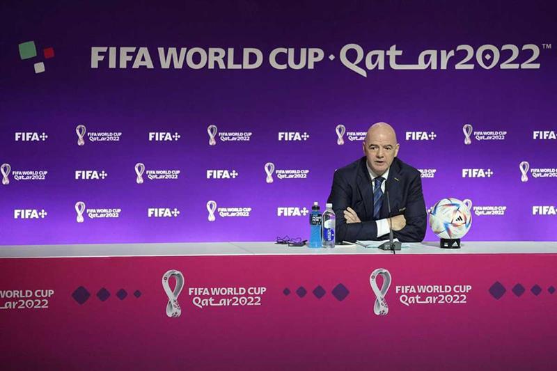 FIFA chief Gianni Infantino accuses World Cup critics of 'hypocrisy