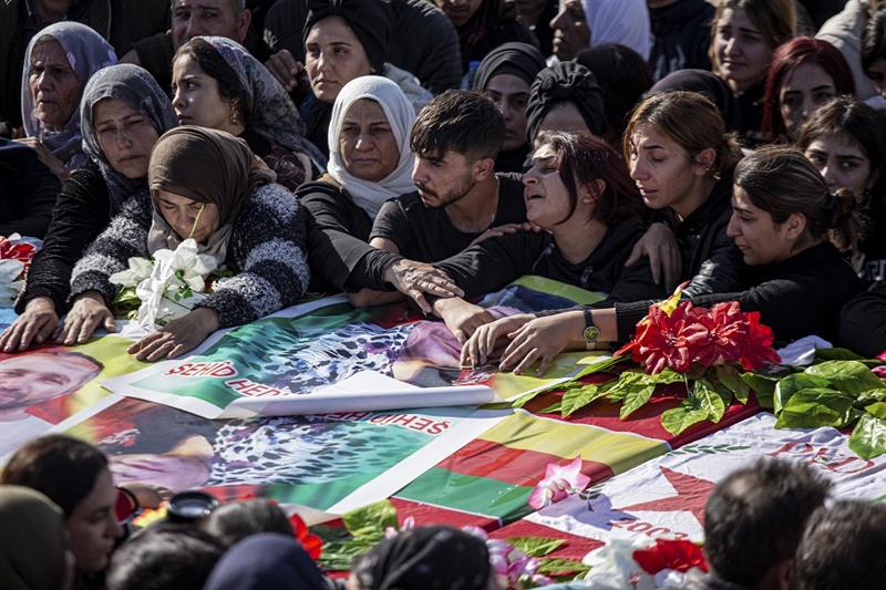 Syrian kurds funerals
