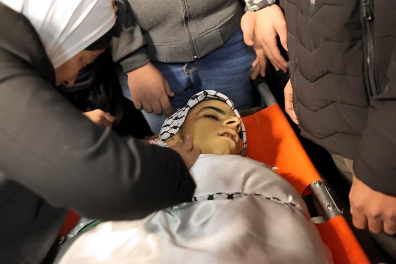 Palestinian death of teen