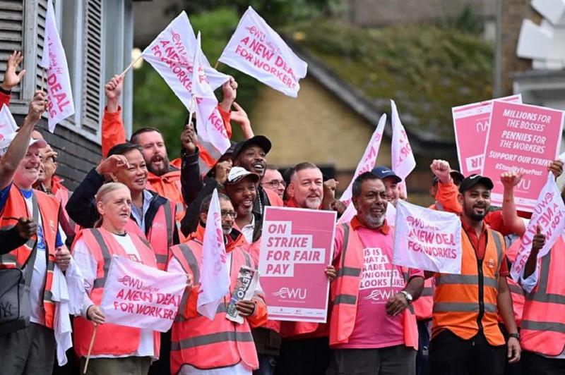 UK workers strike