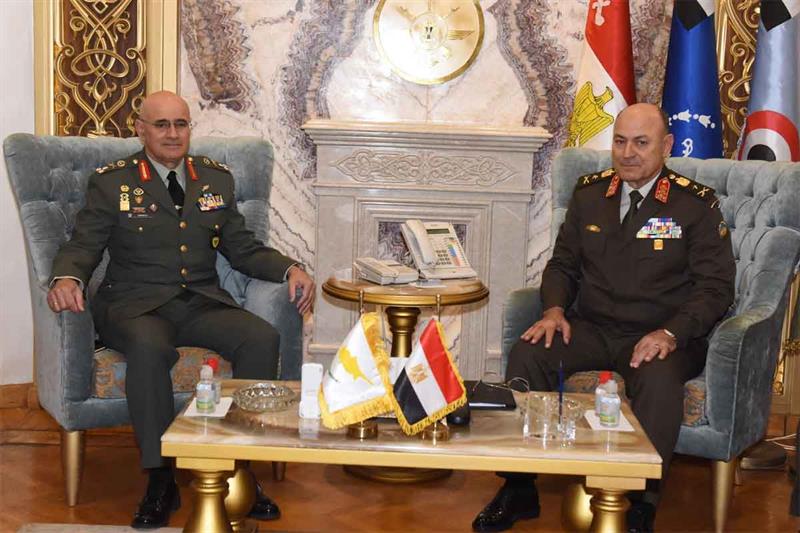 Egyptian chief of staff and Cypriot chief of national guard meet on sidelines of MEDUSA 12