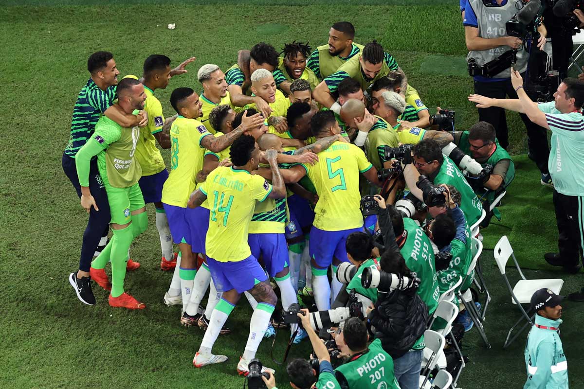 In Photos: 2022 soccer World Cup Group G match between Brazil and  Switzerland［写真特集9/13］- 毎日新聞