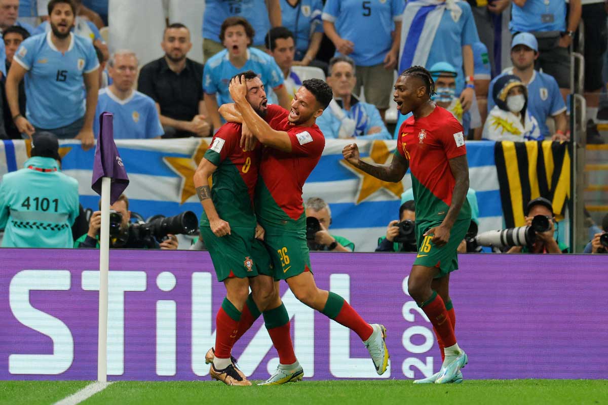 PHOTO GALLERY: Ronaldo denied a goal as Portugal beat Uruguay