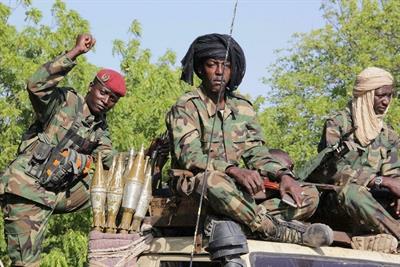 Central Africa says border nation bombed its troops and Russian allies
