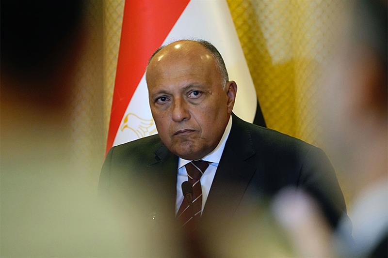 Egyptian Foreign Minister Sameh Shoukry. AP