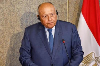 Egypt’s FM starts Italy visit, to attend Rome Med Dialogues