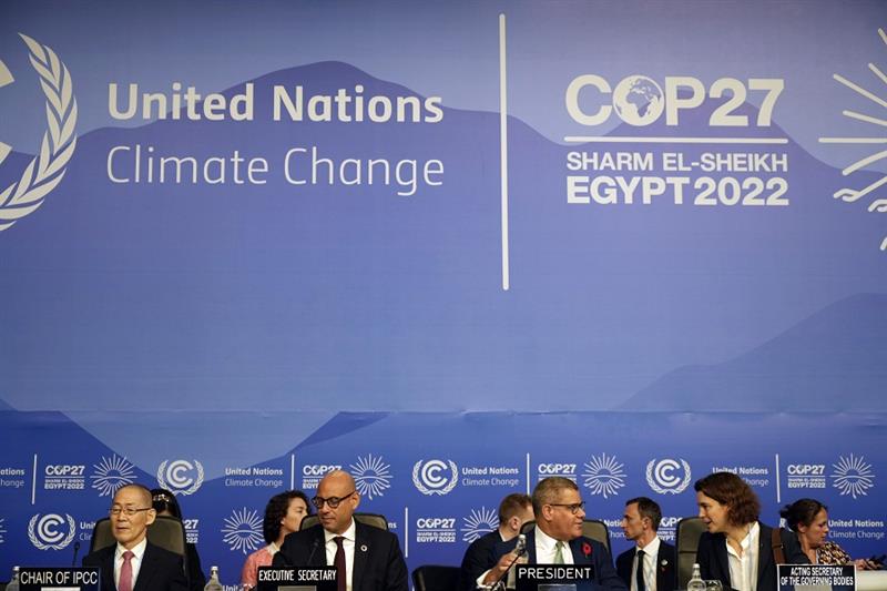 Leaders of the UN climate conference