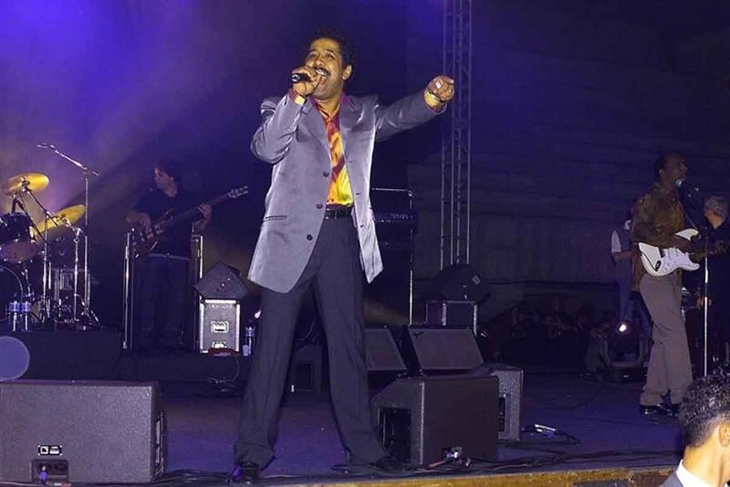 Cheb Khaled, seen in this 2000 picture, is one of the biggest stars of Algeria s Rai music which has