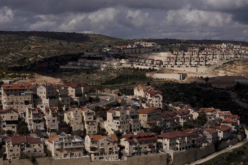 A general view shows the West Bank Jewish settlement of Efrat, Thursday, March 10, 2022. AP