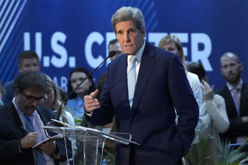 U.S. Special Presidential Envoy for Climate John Kerry. AP