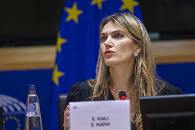 Greek MEP Eva Kaili,