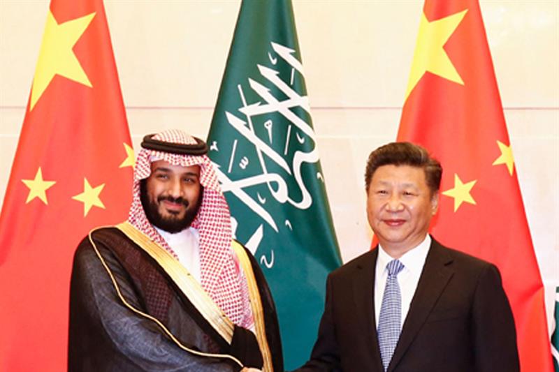 US watches China in Riyadh