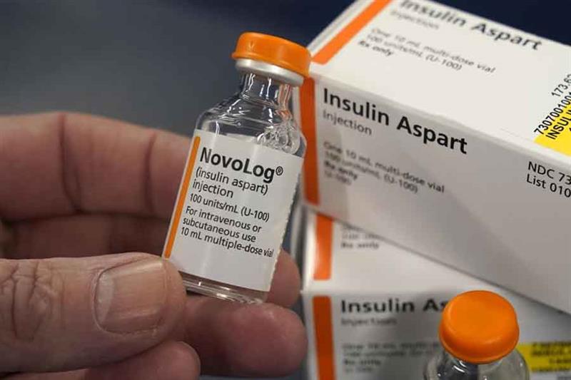 Insulin is displayed at Pucci s Pharmacy in Sacramento, Calif., July 8, 2022. The recent passage of 