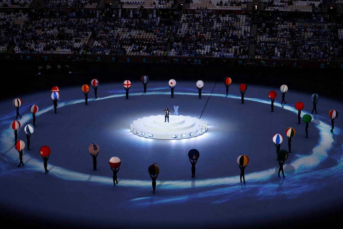 FIFA World Cup closing ceremony in photos