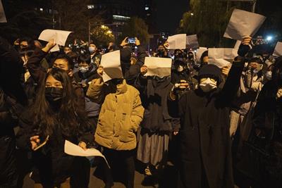  China further relaxes Covid rules after protests