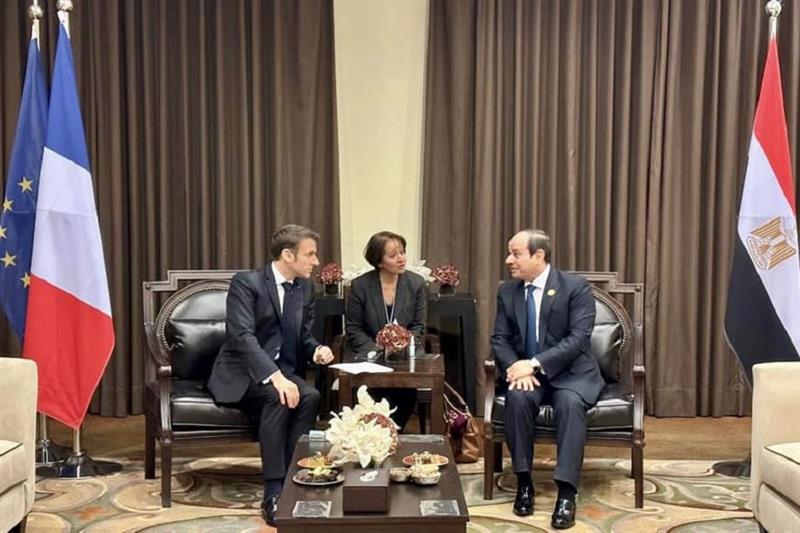 Sisi and Macron