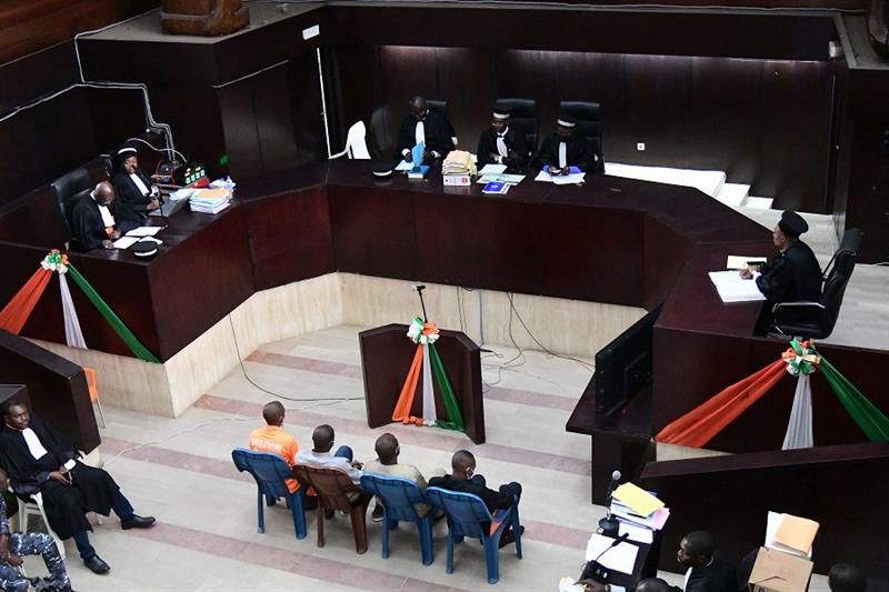 The criminal court of Abidjan 