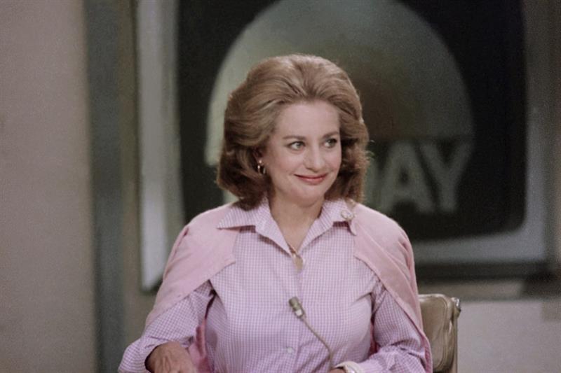 Newswoman Barbara Walters is seen on NBC-TV s Today Show on June 3, 1976