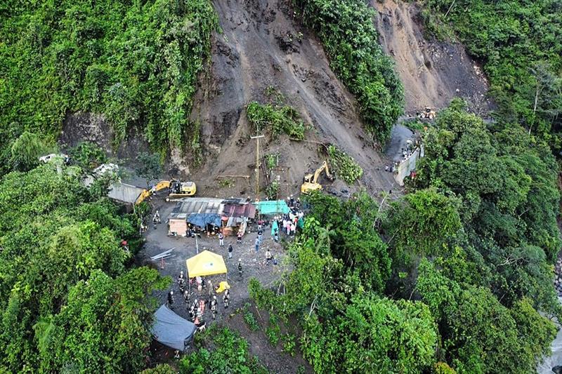 Colombia s landslide