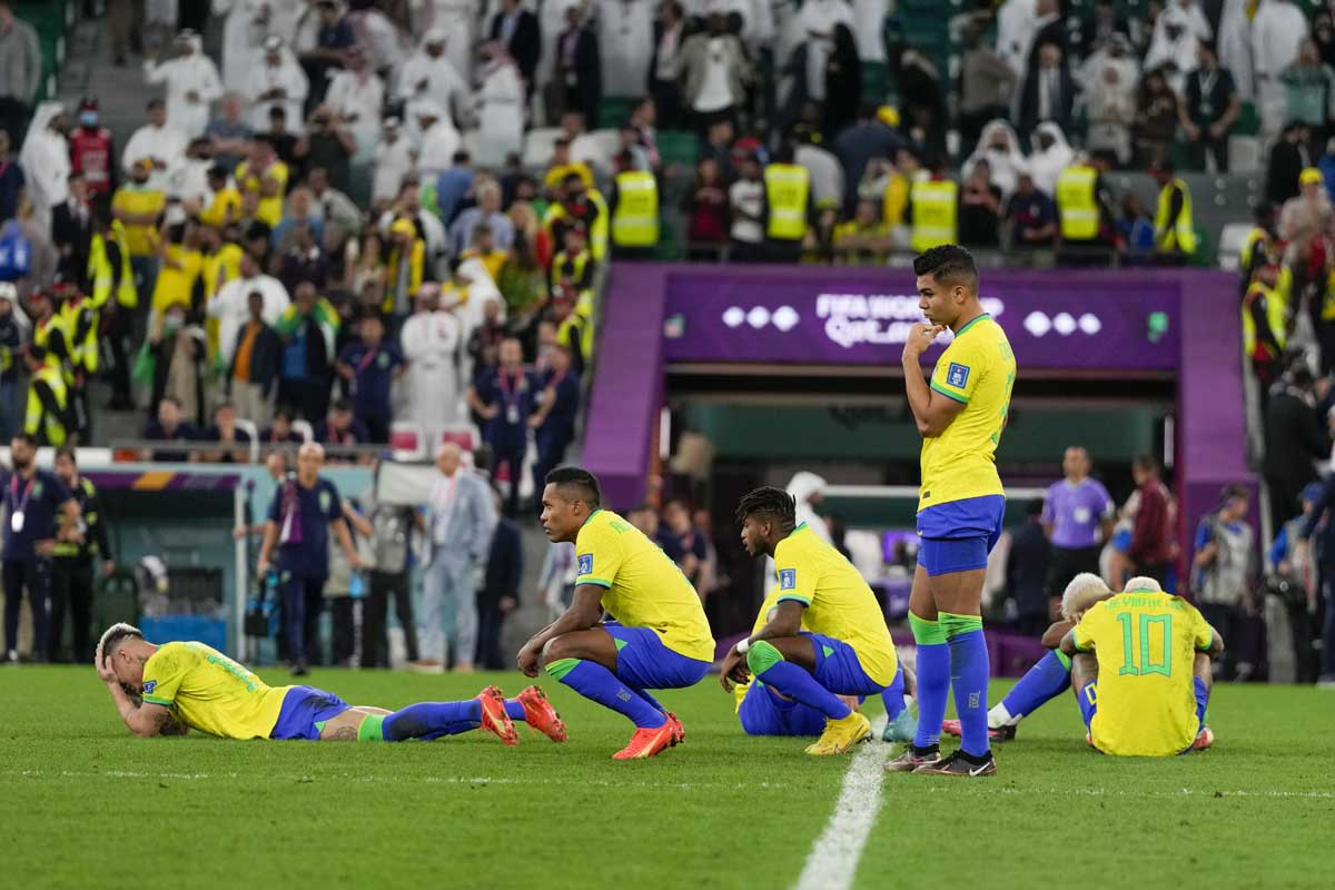 PHOTO GALLERY Brazil eliminated in another World Cup drama