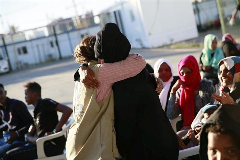 Refugees released from detention center in Libya