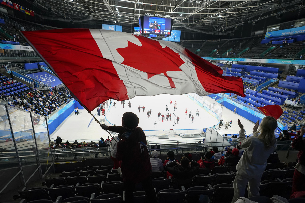 PHOTO GALLERY: Winter Olympics: "The flags of our fathers"