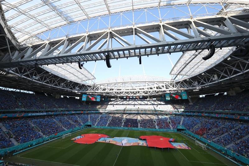 General view of the Saint Petersburg Stadium