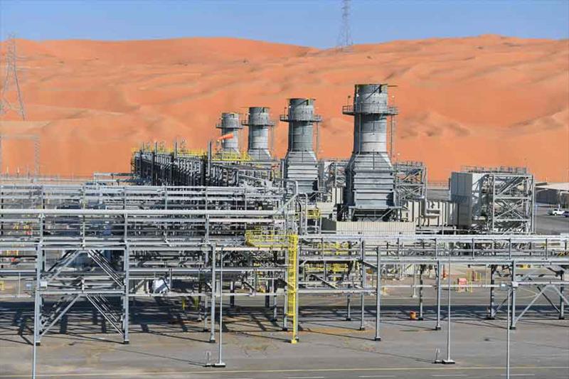 This handout file picture provided by Energy giant Saudi Aramco on December 14, 2015 shows the Saudi