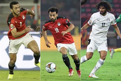 Egypt’s Salah, Elneny, Abdel-Moneim selected in Nations Cup Best XI