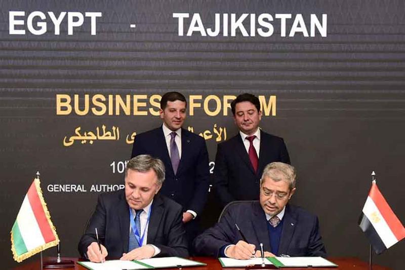 Egypt and Tajikistan sign 11 MoUs in tourism and other fields at Egypt-Tajikistan Business Forum, 10