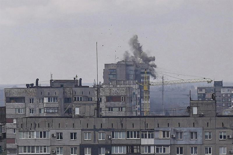 Mariupol explosions 
