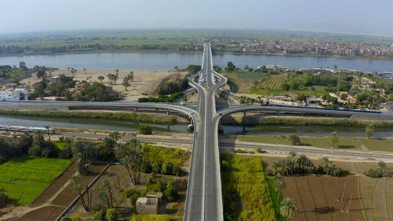 Egypt has restructured and upgraded 7000 km of highways since 2014.