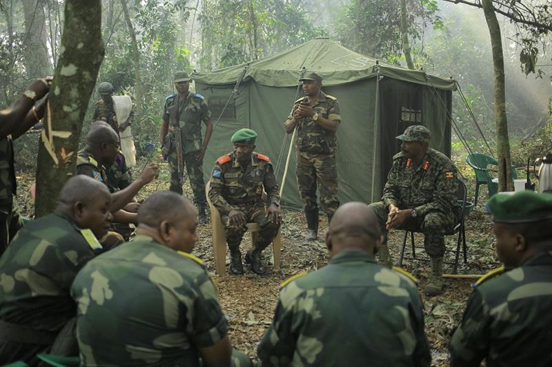 DR Congo s border with Uganda 