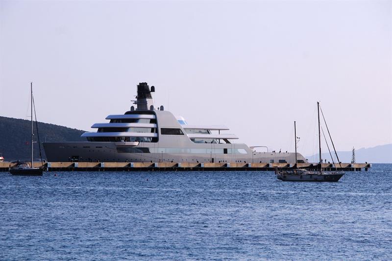 Russian oligarch Roman Abramovich s yacht