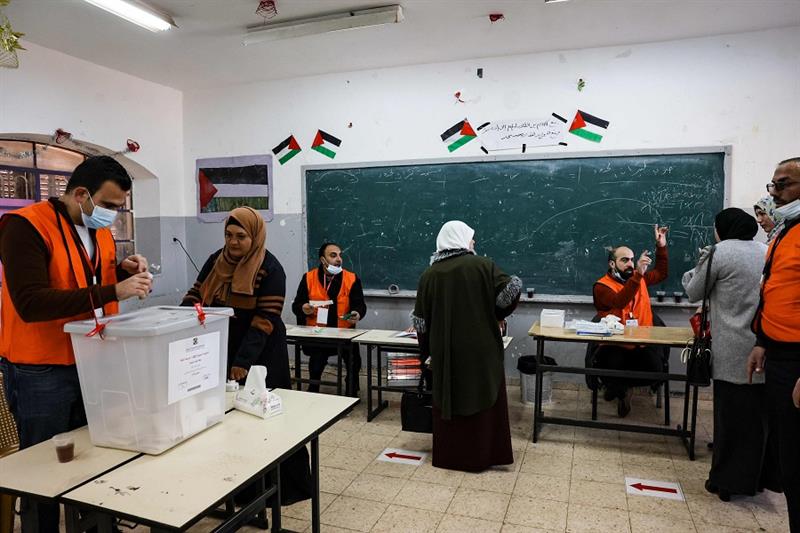 Election in Palestine 