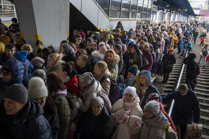 Refugees in Ukraine 