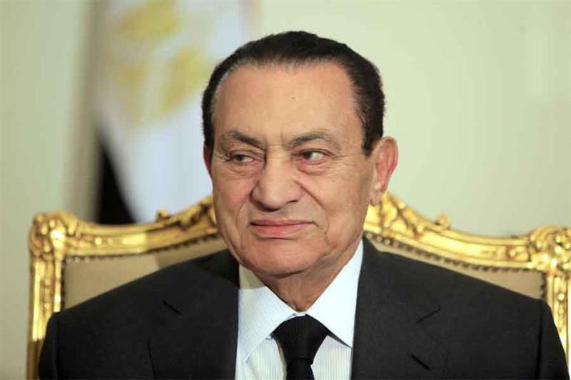 FILE -Former  Egyptian President Hosni Mubarak. AP