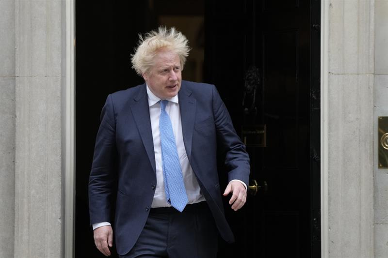 Boris Johnson cornered