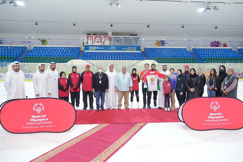 The International Special Olympics family mark the Abu Dhabi 2019 World Games