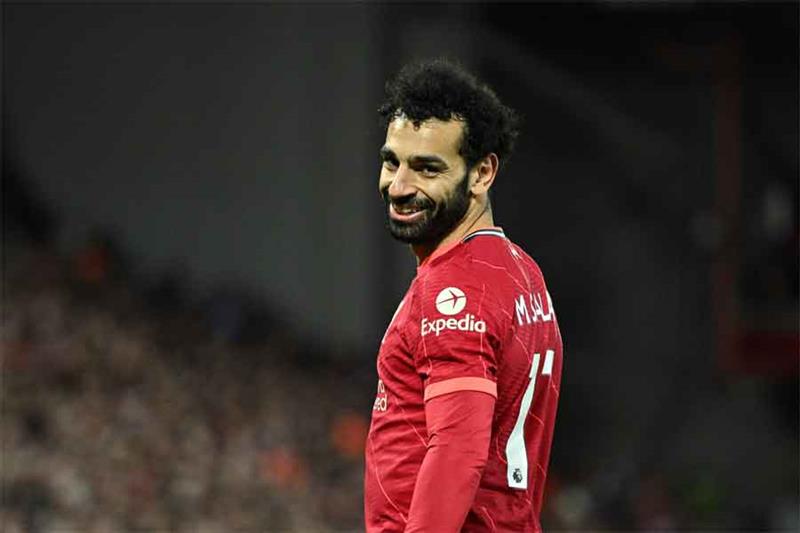 Liverpool s Egyptian midfielder Mohamed Salah. AFP