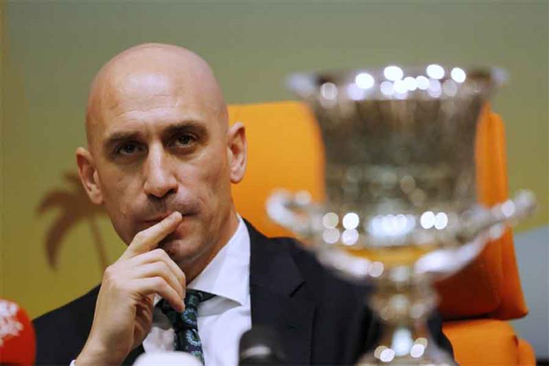 President of the Spanish Soccer Federation, Luis Rubiales. AP