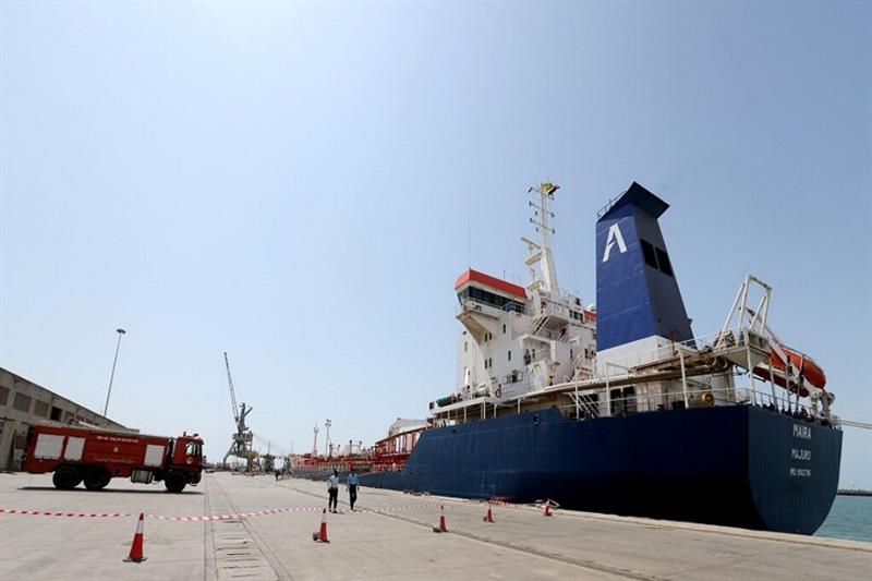 Hodeidah port in Yemen
