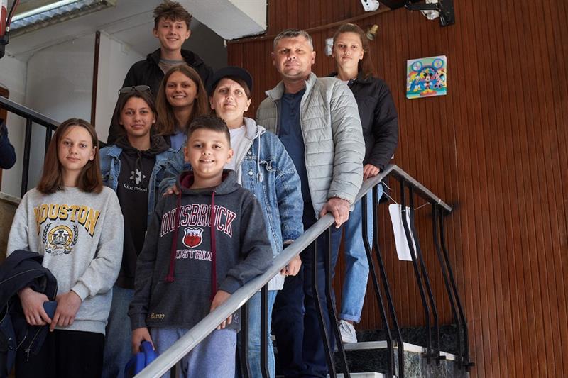Ukrainian Refugee family in Spain 