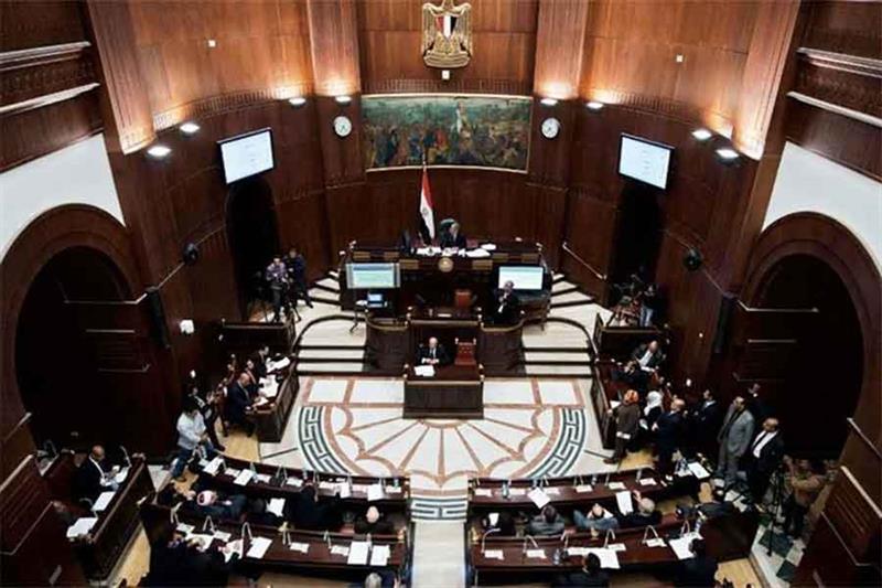 File Photo: Egypt s Senate. Al-Ahram