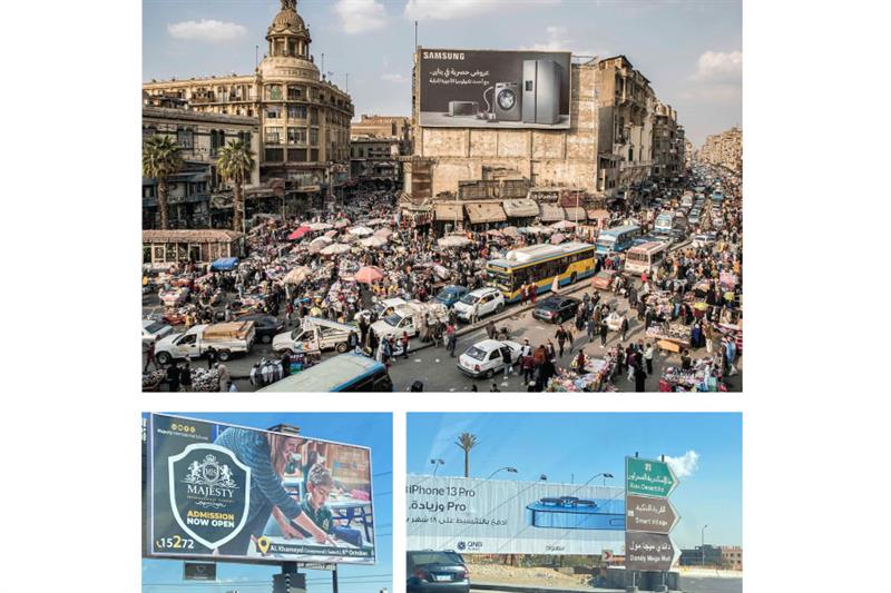 Billboards in Egypt