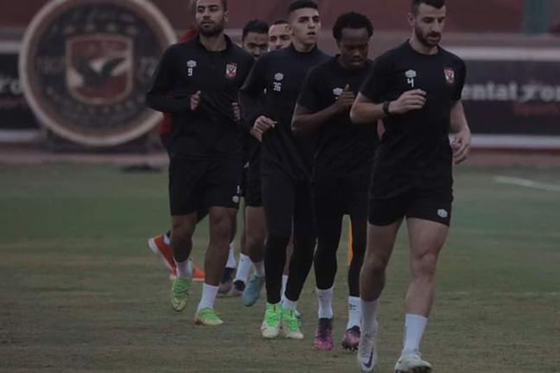 Ahly in training