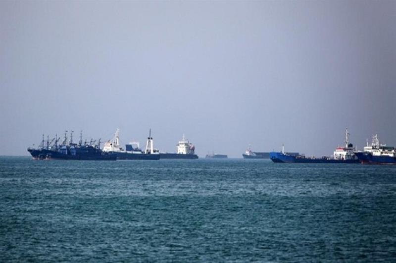 Foreign ship smuggled fuel in Iran