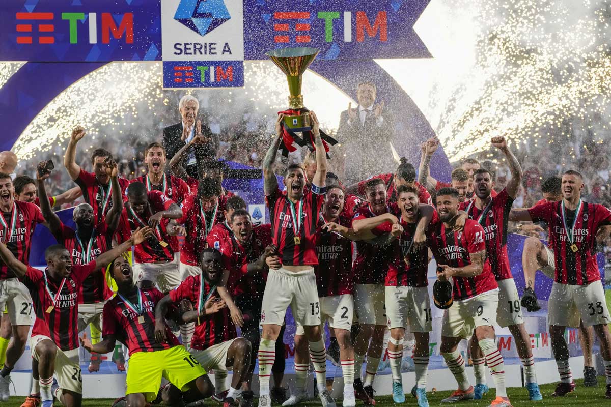PHOTO GALLERY: AC Milan win first Serie A title since 2011